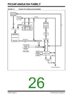 浏览型号PIC24FJ32GA104T-I/PT的Datasheet PDF文件第26页
