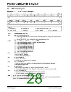 浏览型号PIC24FJ32GA104T-I/PT的Datasheet PDF文件第28页