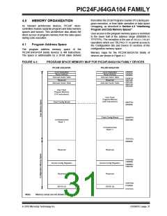 浏览型号PIC24FJ32GA104T-I/PT的Datasheet PDF文件第31页