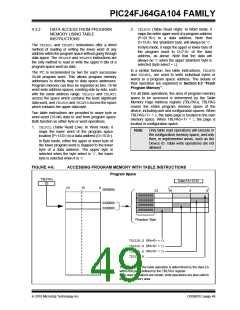 浏览型号PIC24FJ32GA104T-I/PT的Datasheet PDF文件第49页