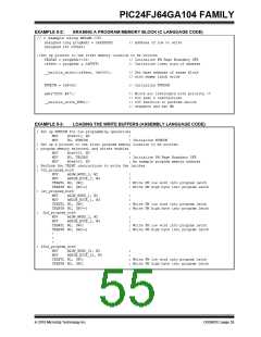 浏览型号PIC24FJ32GA104T-I/PT的Datasheet PDF文件第55页