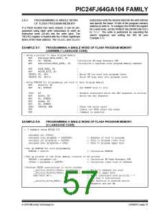 浏览型号PIC24FJ32GA104T-I/PT的Datasheet PDF文件第57页