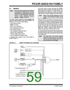 浏览型号PIC24FJ32GA104T-I/PT的Datasheet PDF文件第59页