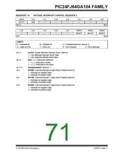 浏览型号PIC24FJ32GA104T-I/PT的Datasheet PDF文件第71页