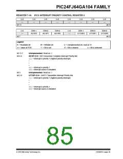 浏览型号PIC24FJ32GA104T-I/PT的Datasheet PDF文件第85页