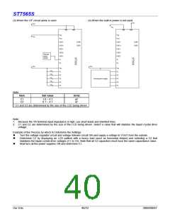 浏览型号ST7565S的Datasheet PDF文件第40页