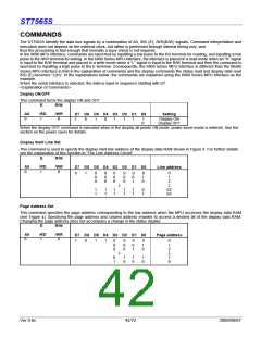 浏览型号ST7565S的Datasheet PDF文件第42页