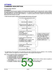 浏览型号ST7565S的Datasheet PDF文件第53页