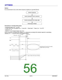 浏览型号ST7565S的Datasheet PDF文件第56页