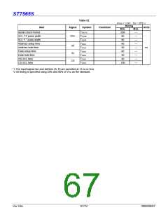 浏览型号ST7565S的Datasheet PDF文件第67页