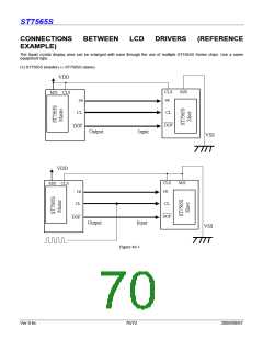 浏览型号ST7565S的Datasheet PDF文件第70页