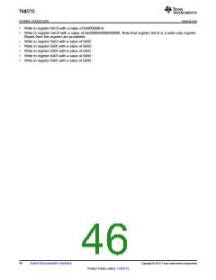 浏览型号TAS5715的Datasheet PDF文件第46页