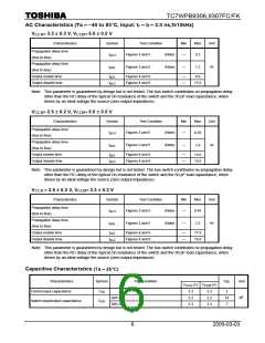 浏览型号TC7WPB9306FK的Datasheet PDF文件第6页