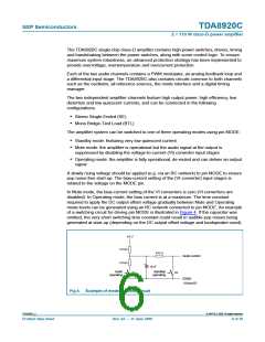 浏览型号TDA8920CTH的Datasheet PDF文件第6页