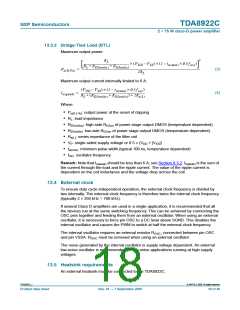 浏览型号TDA8922CTH的Datasheet PDF文件第18页