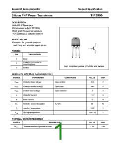 浏览型号TIP2955的Datasheet PDF文件第1页