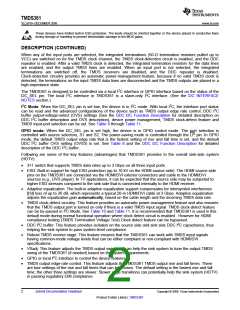 浏览型号TMDS361的Datasheet PDF文件第2页