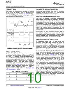 浏览型号TMP112AIDRLR的Datasheet PDF文件第10页
