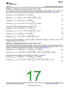 浏览型号TMP112AIDRLR的Datasheet PDF文件第17页