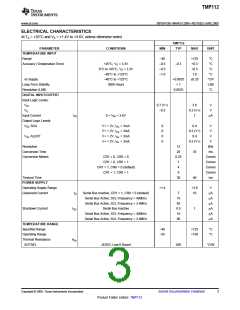 浏览型号TMP112AIDRLR的Datasheet PDF文件第3页