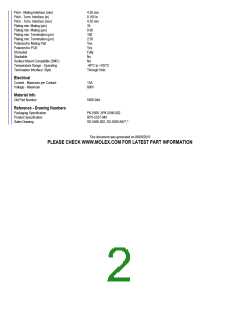 浏览型号0039281043的Datasheet PDF文件第2页