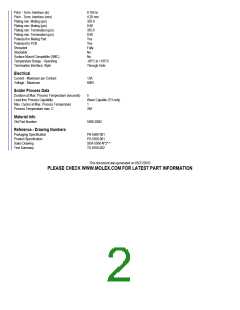 浏览型号0039299102的Datasheet PDF文件第2页
