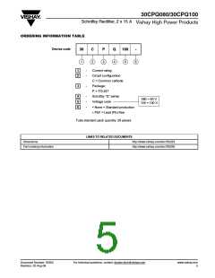 浏览型号30CPQ100的Datasheet PDF文件第5页