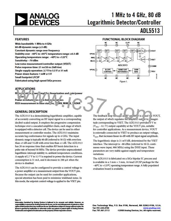 ADL5513ACPZ-R2图片预览
