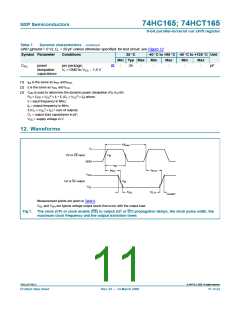 浏览型号74HC165BQ的Datasheet PDF文件第11页