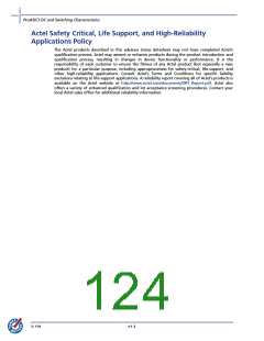 浏览型号A3P600-2FG144I的Datasheet PDF文件第124页