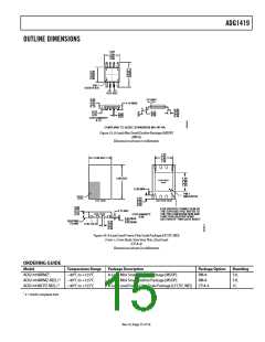 浏览型号ADG1419BRMZ的Datasheet PDF文件第15页