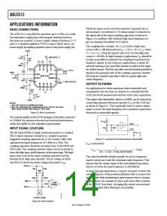 浏览型号ADL5513ACPZ-R2的Datasheet PDF文件第14页