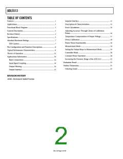 浏览型号ADL5513ACPZ-R2的Datasheet PDF文件第2页