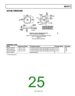 浏览型号ADL5513ACPZ-R2的Datasheet PDF文件第25页
