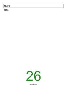 浏览型号ADL5513ACPZ-R2的Datasheet PDF文件第26页