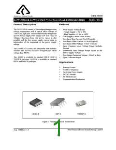 浏览型号AS393P-E1的Datasheet PDF文件第1页