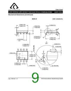 浏览型号AS393P-E1的Datasheet PDF文件第9页