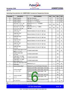 浏览型号ASM5P2308AF-2-16-ST的Datasheet PDF文件第6页