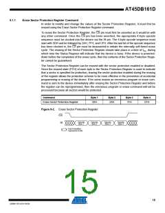 浏览型号AT45DB161D-TU的Datasheet PDF文件第15页