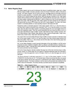 浏览型号AT45DB161D_09的Datasheet PDF文件第23页