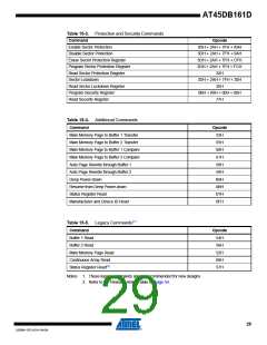 浏览型号AT45DB161D_09的Datasheet PDF文件第29页