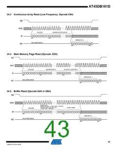 浏览型号AT45DB161D_09的Datasheet PDF文件第43页