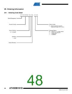 浏览型号AT45DB161D_09的Datasheet PDF文件第48页