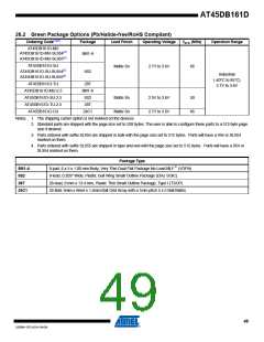 浏览型号AT45DB161D_09的Datasheet PDF文件第49页