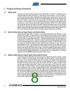 浏览型号AT45DB161D-TU的Datasheet PDF文件第8页