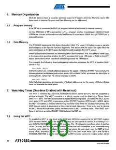 浏览型号AT89S52-33AU的Datasheet PDF文件第10页