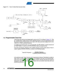 浏览型号AT89S52-33AU的Datasheet PDF文件第16页