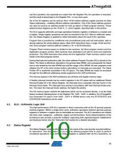 浏览型号ATMEGA64A-AU的Datasheet PDF文件第10页