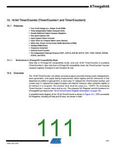 浏览型号ATMEGA64A-AU的Datasheet PDF文件第111页