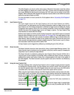 浏览型号ATMEGA64A-AU的Datasheet PDF文件第119页